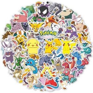 100 Pack of Vinyl Pokémon Stickers